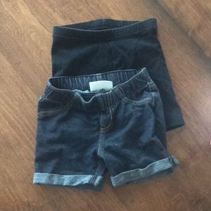 18 month girls shorts